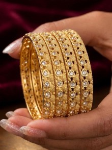 Gold Plated Bangles